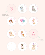 Adopt A Pet | Kids Birthday Party | Cupcake Toppers