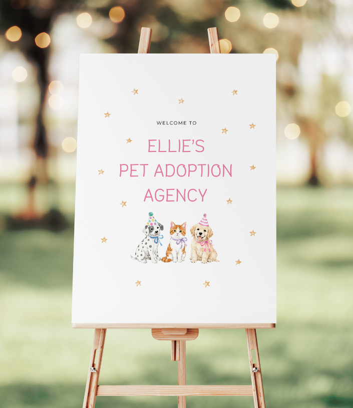 Adopt A Pet | Kids Birthday Party | Welcome to the Adoption Agency