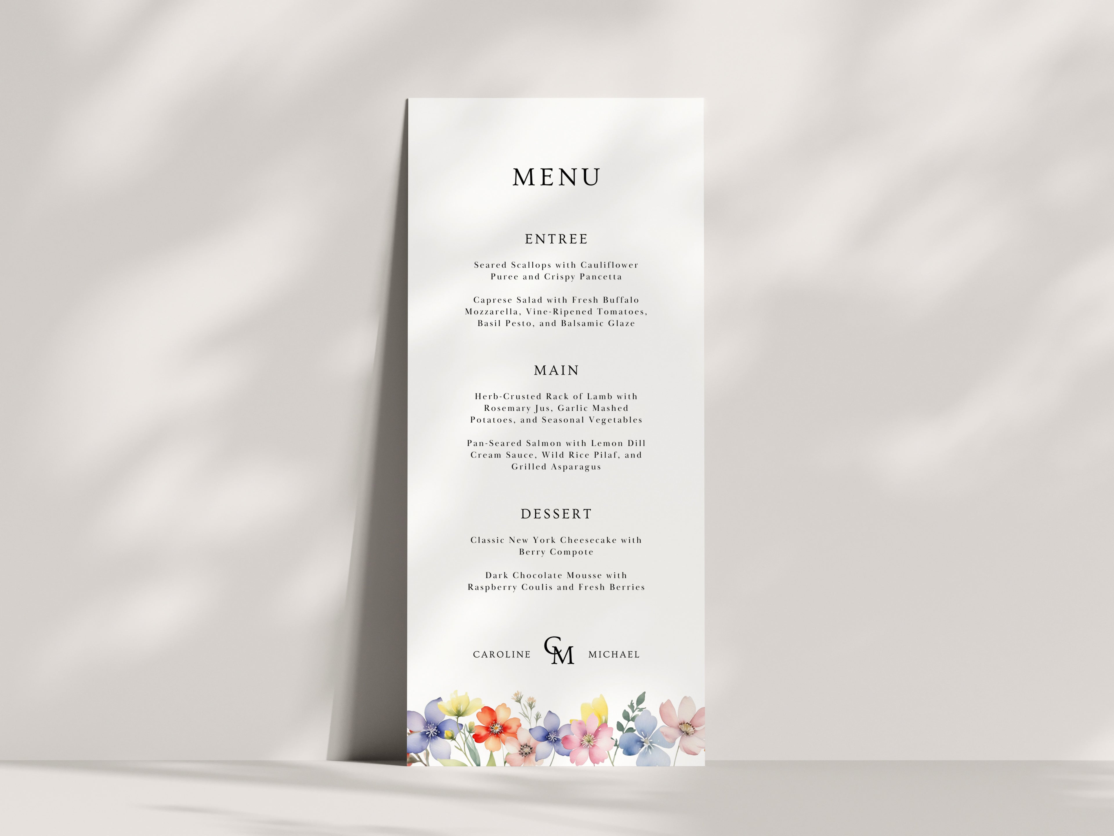 Little Florals Collection | DIY Printable Wedding Stationery Bundle Templates