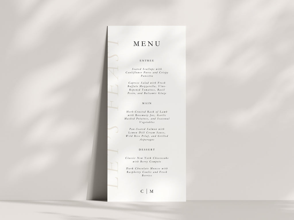 Love Collection | DIY Printable Wedding Stationery Bundle Templates