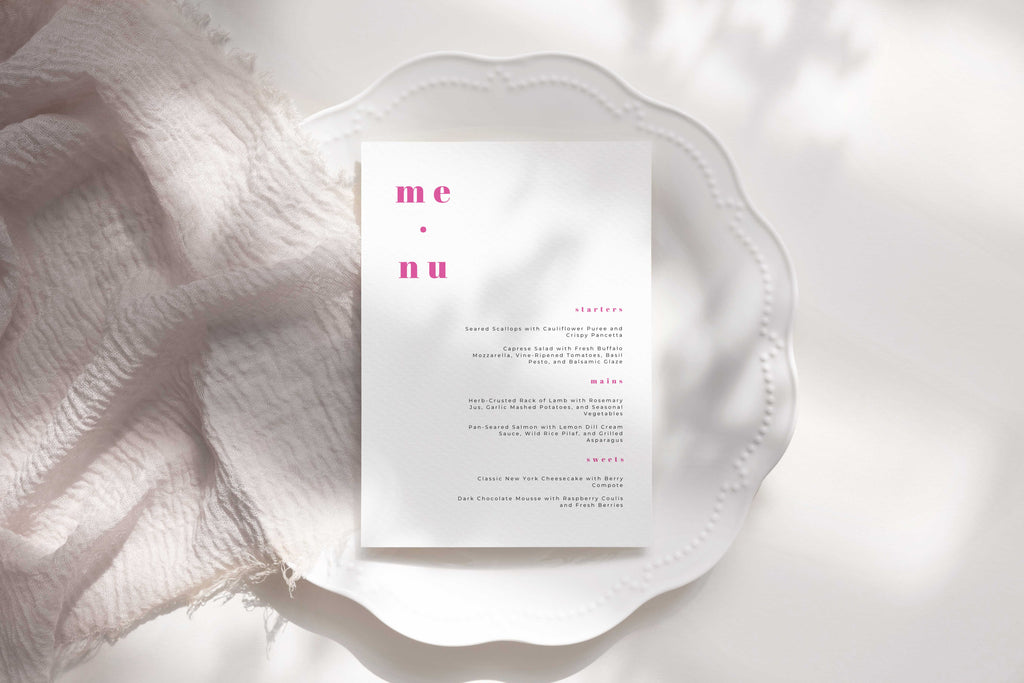 Brights Collection | DIY Printable Wedding Stationery Bundle Templates