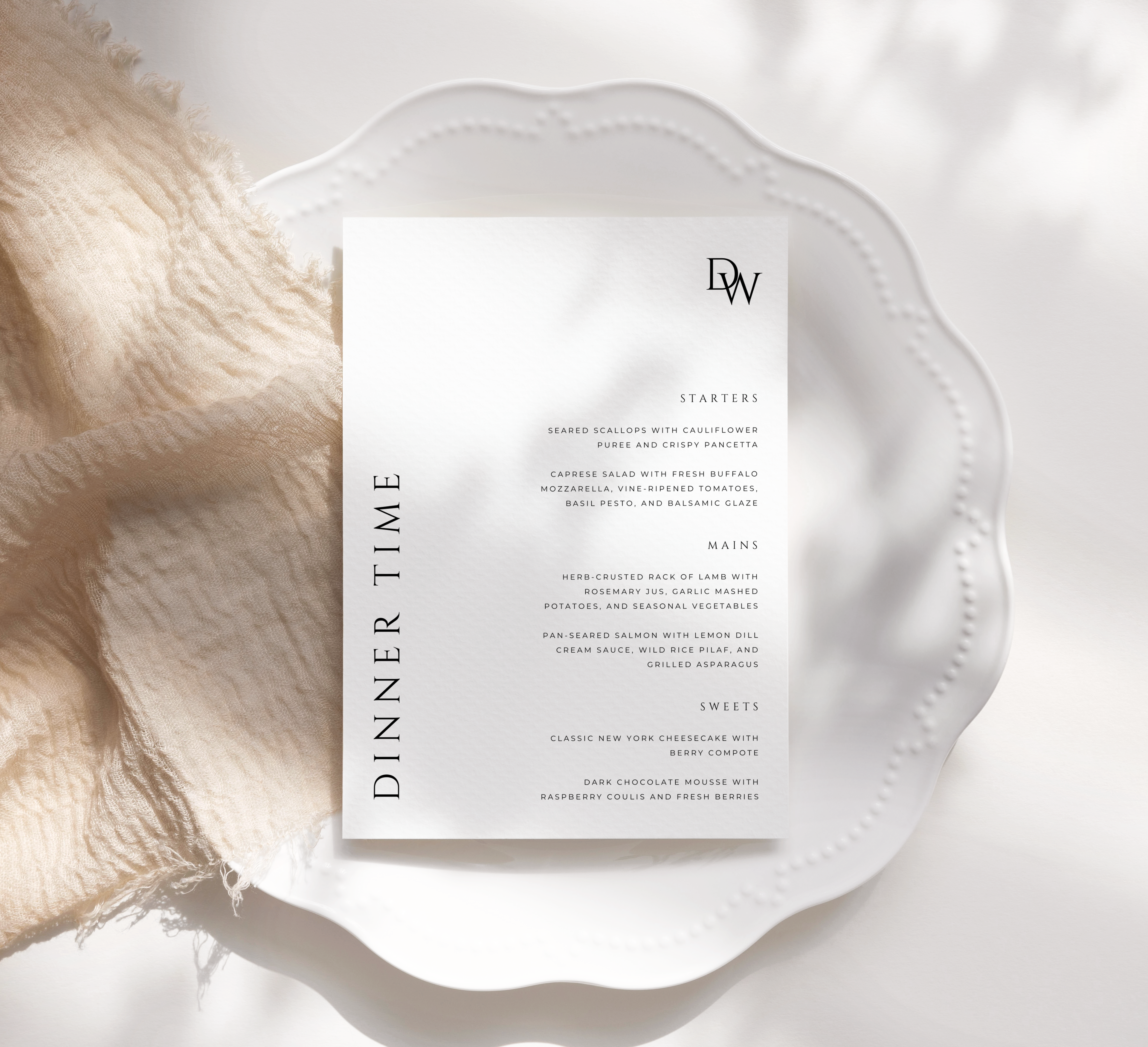 Dove Collection | DIY Printable Wedding Stationery Bundle Templates
