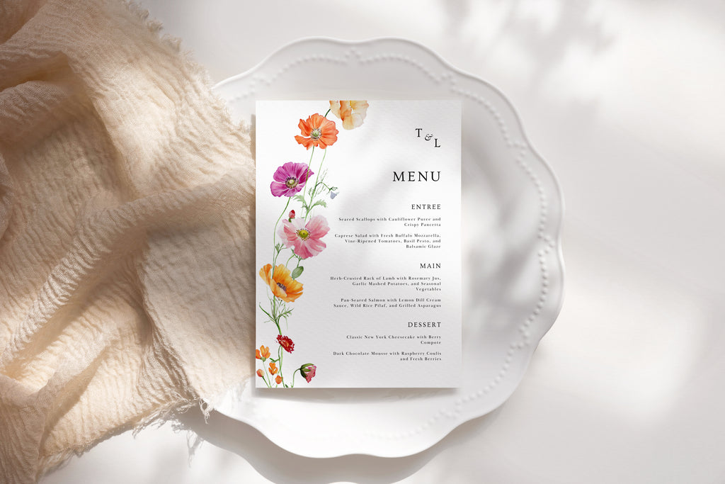 Summer Collection | DIY Printable Wedding Stationery Bundle Templates