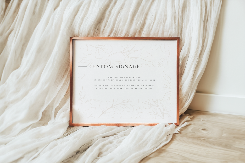 Sage Collection | DIY Printable Wedding Stationery Bundle Templates