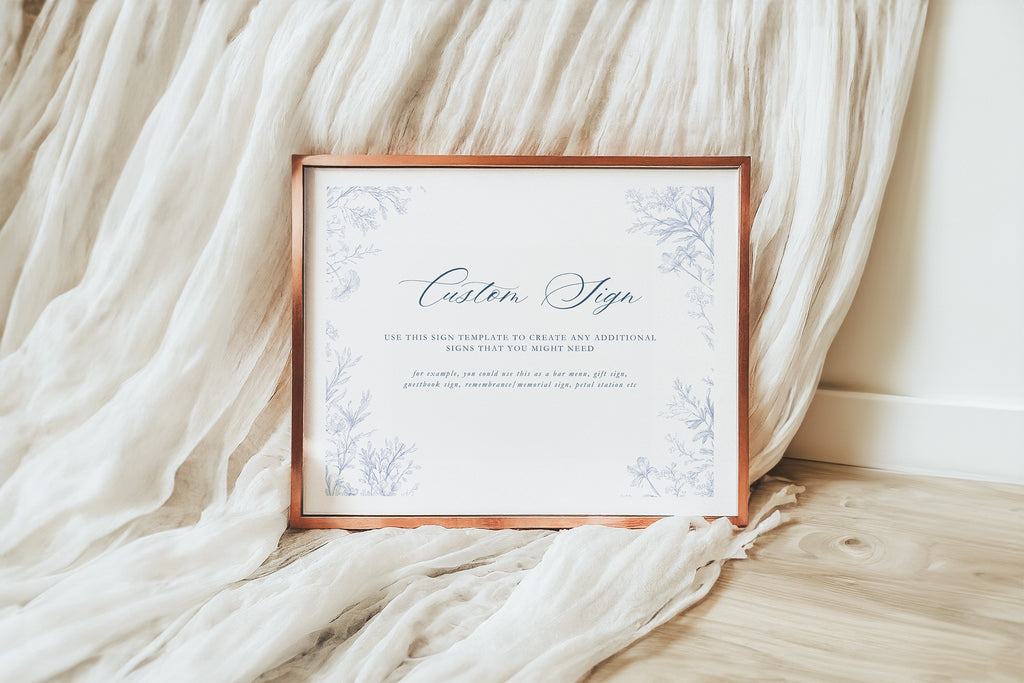 Toile Collection | DIY Printable Wedding Stationery Bundle Templates
