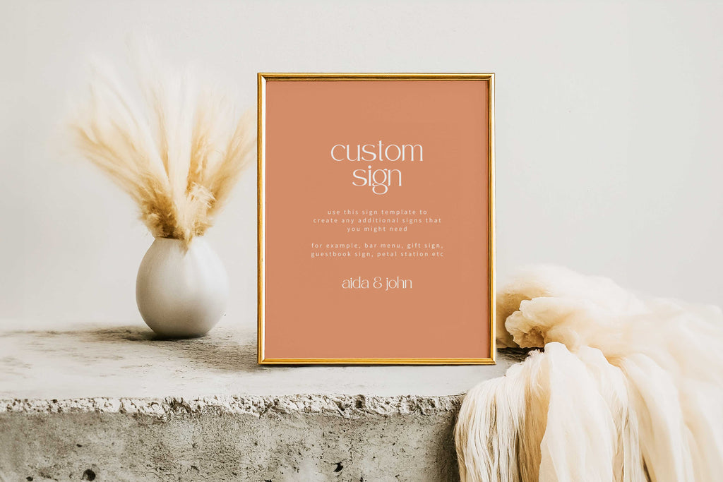 Fall Collection | DIY Printable Wedding Stationery Bundle Templates