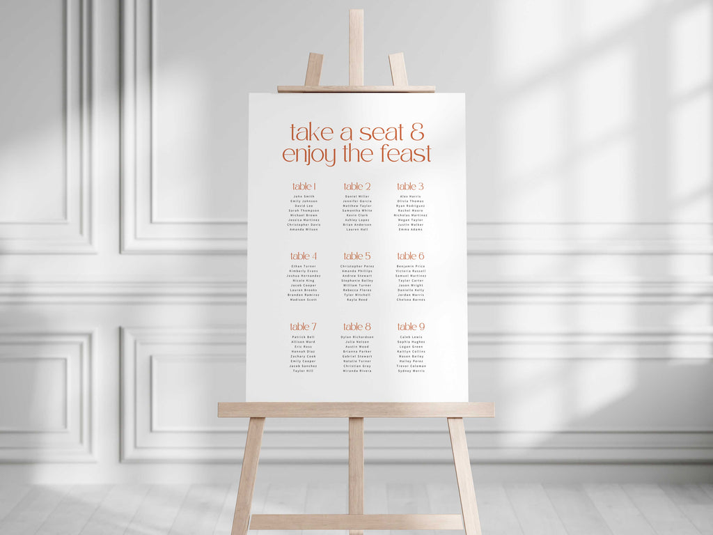 Fall Collection | DIY Printable Wedding Stationery Bundle Templates