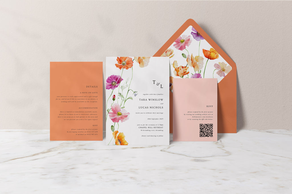 Summer Collection | DIY Printable Wedding Stationery Bundle Templates