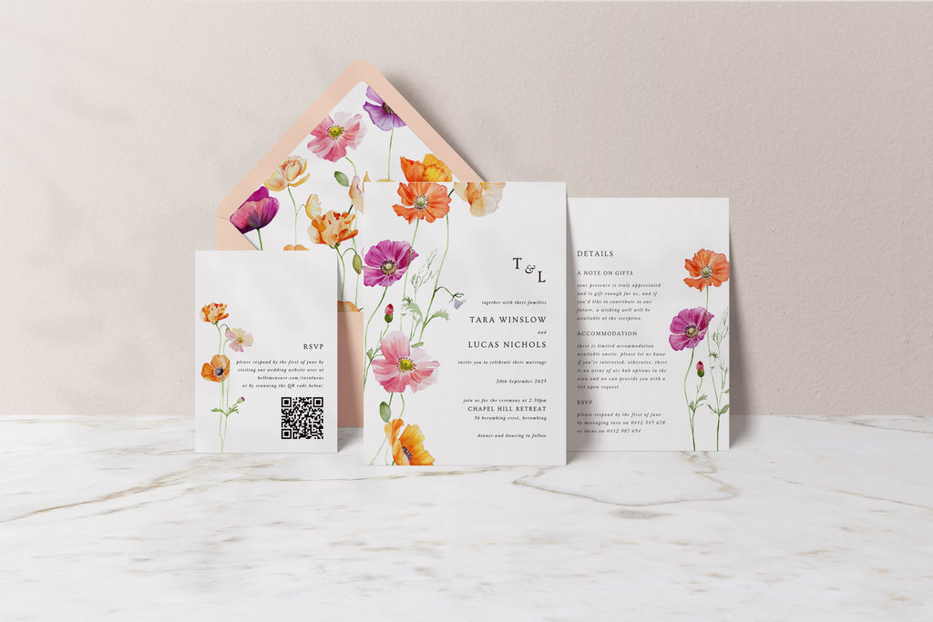 Summer Collection | DIY Printable Wedding Stationery Bundle Templates