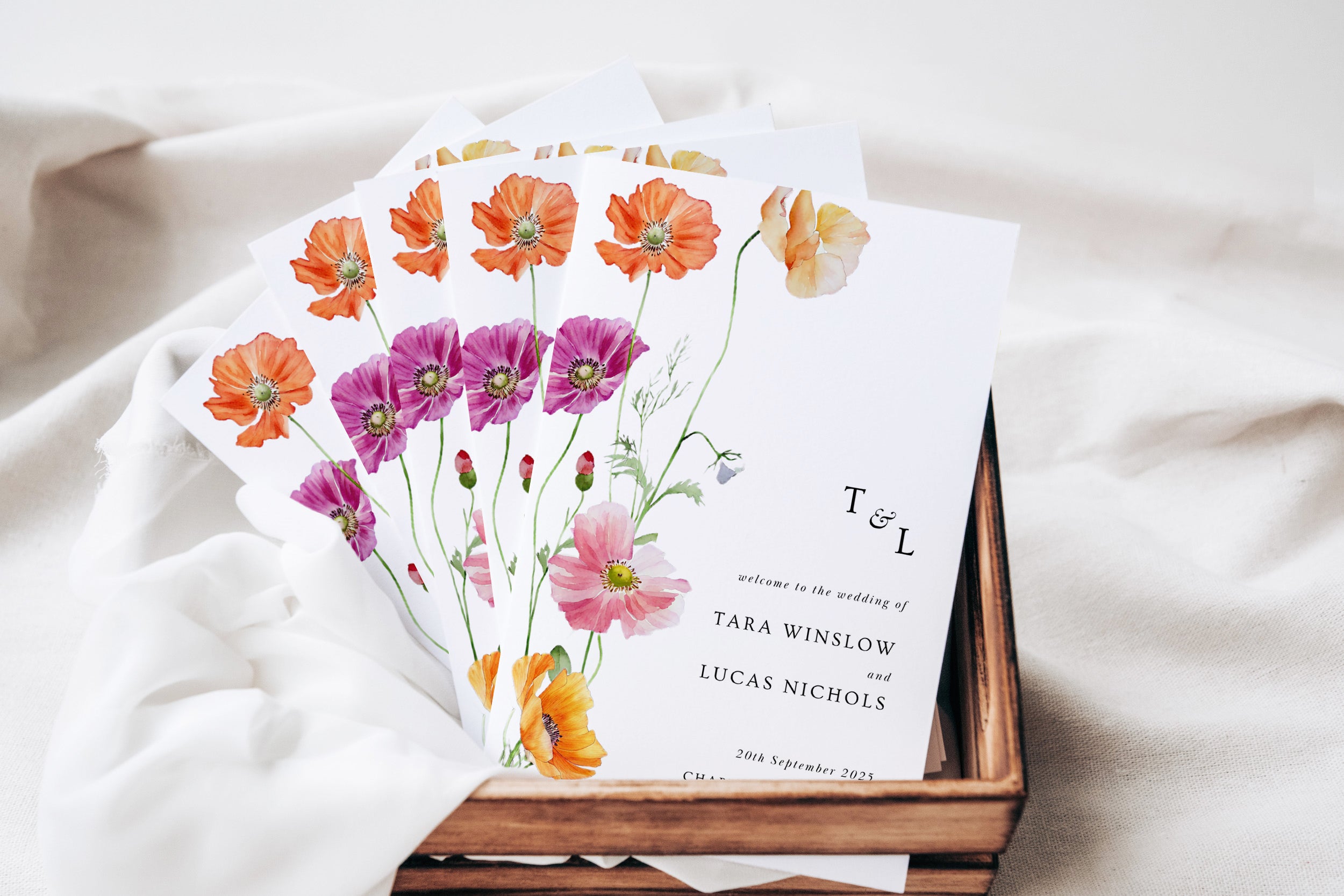 Summer Collection | DIY Printable Wedding Stationery Bundle Templates