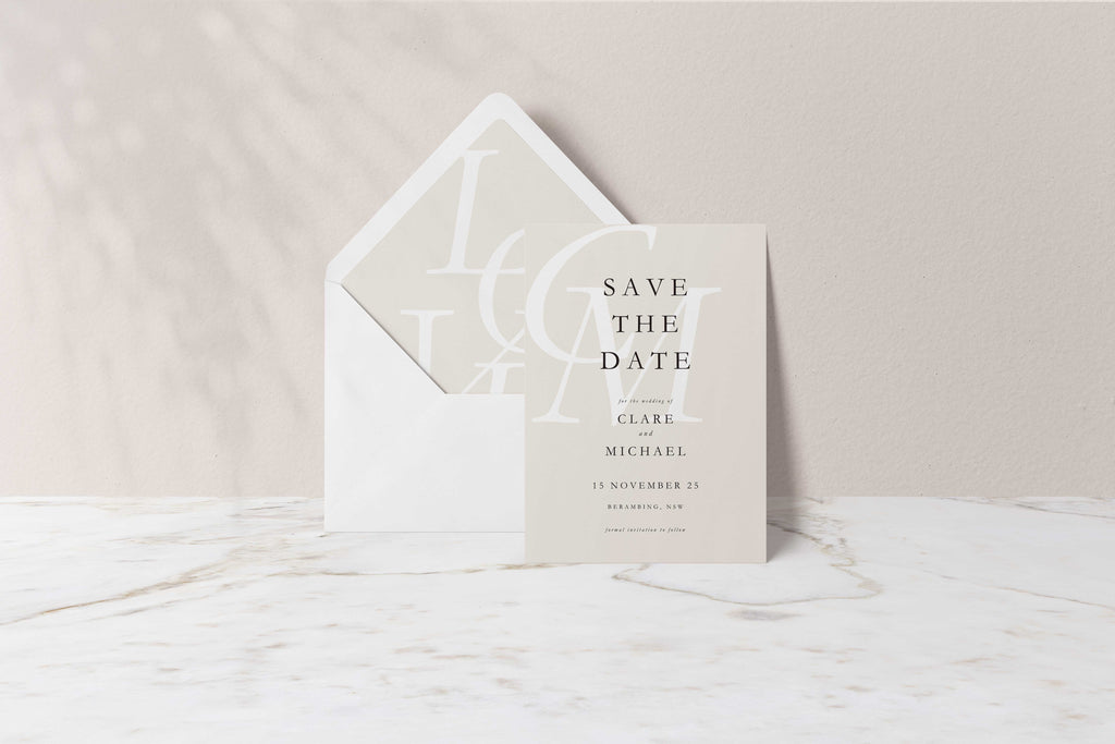 Love Collection | DIY Printable Wedding Stationery Bundle Templates