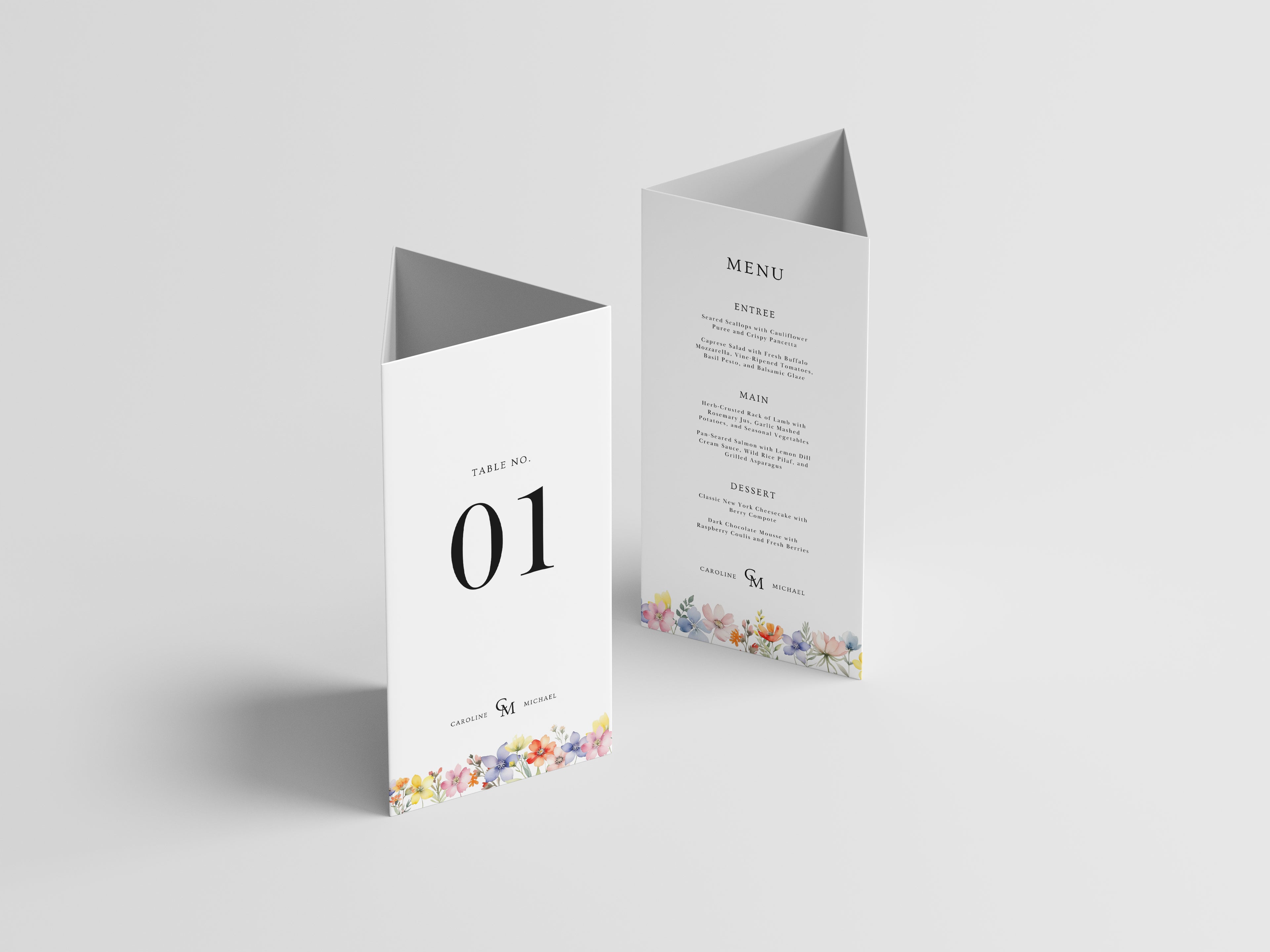 Little Florals Collection | DIY Printable Wedding Stationery Bundle Templates